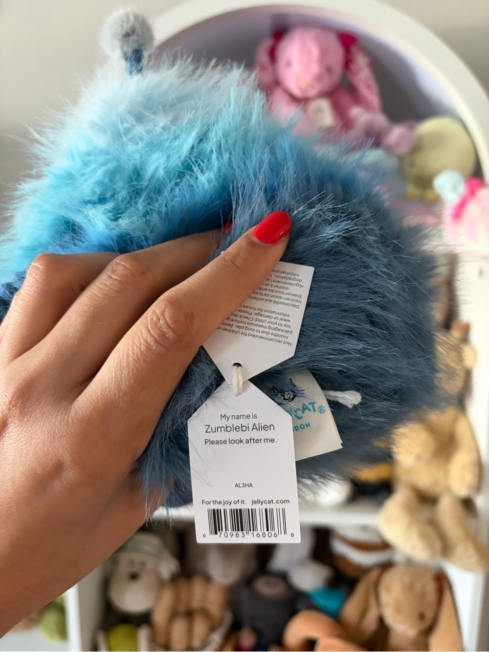 Jellycat Zumblebi Alien - Authentic & BNWT - Picture 6 of 6